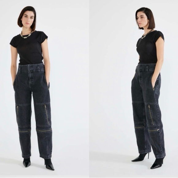 Etica Denim - Doyle Biker in Black Ice ETICA
Color: Black Ice size 31